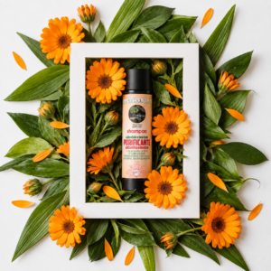 shapmpoo purificante ph7 di dinamys con fiori di calendula e foglie di tea tree (melaleuca)